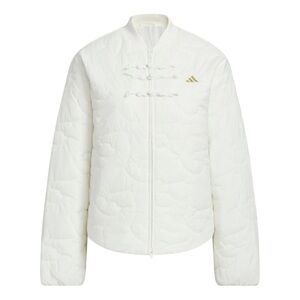 adidas Women's Lunar New Year Light Padded White Bomber Tang Jacket sz M